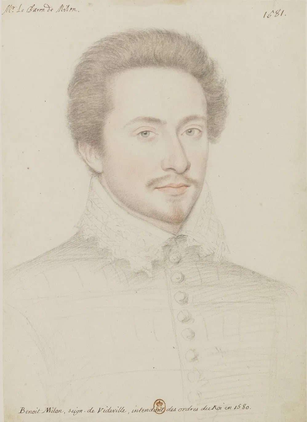 Portrait of Benoît Milon (1539–1593) – memorial page