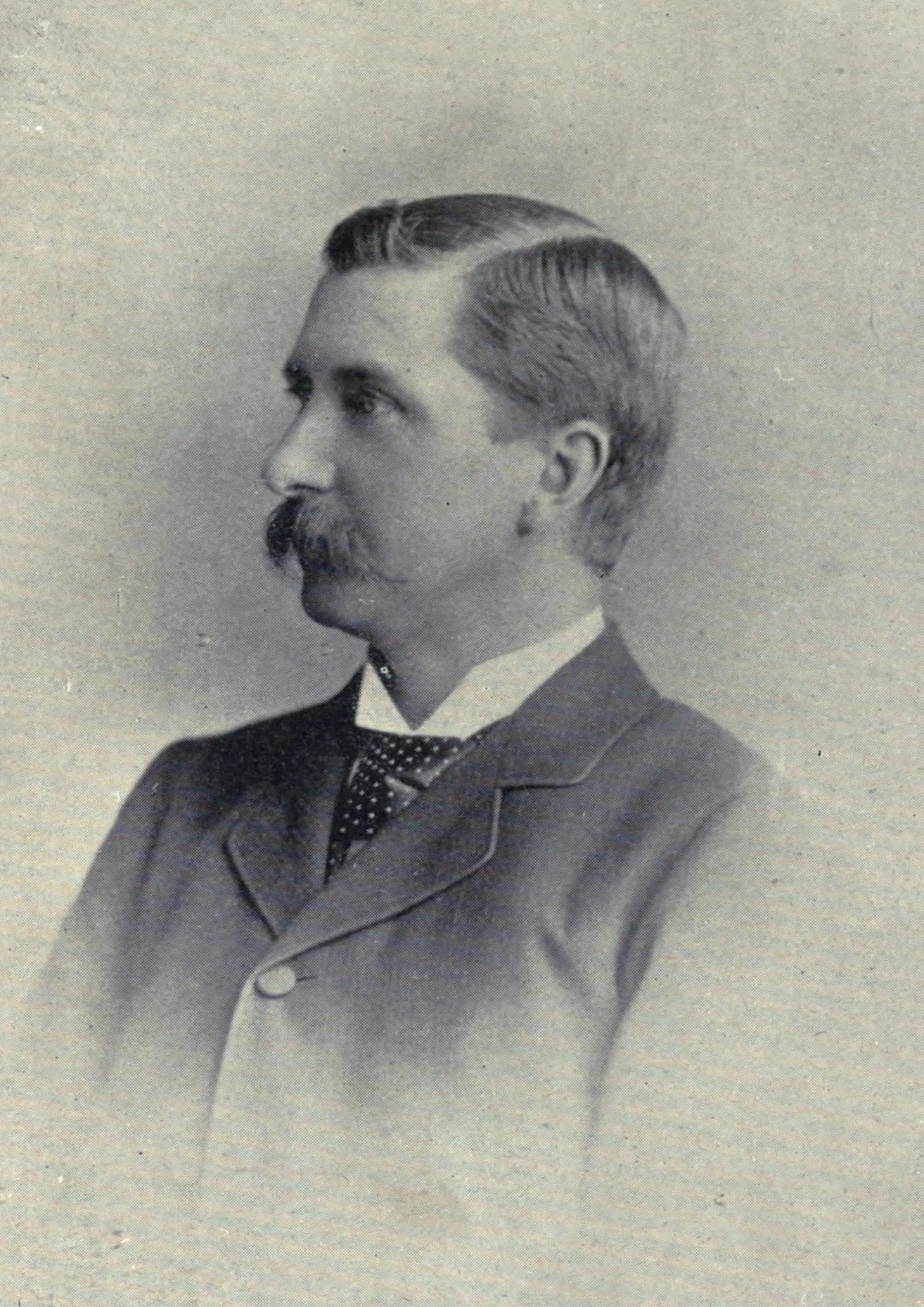 Porträt von Albert Asa Post (1850–1926) – Gedenkseite