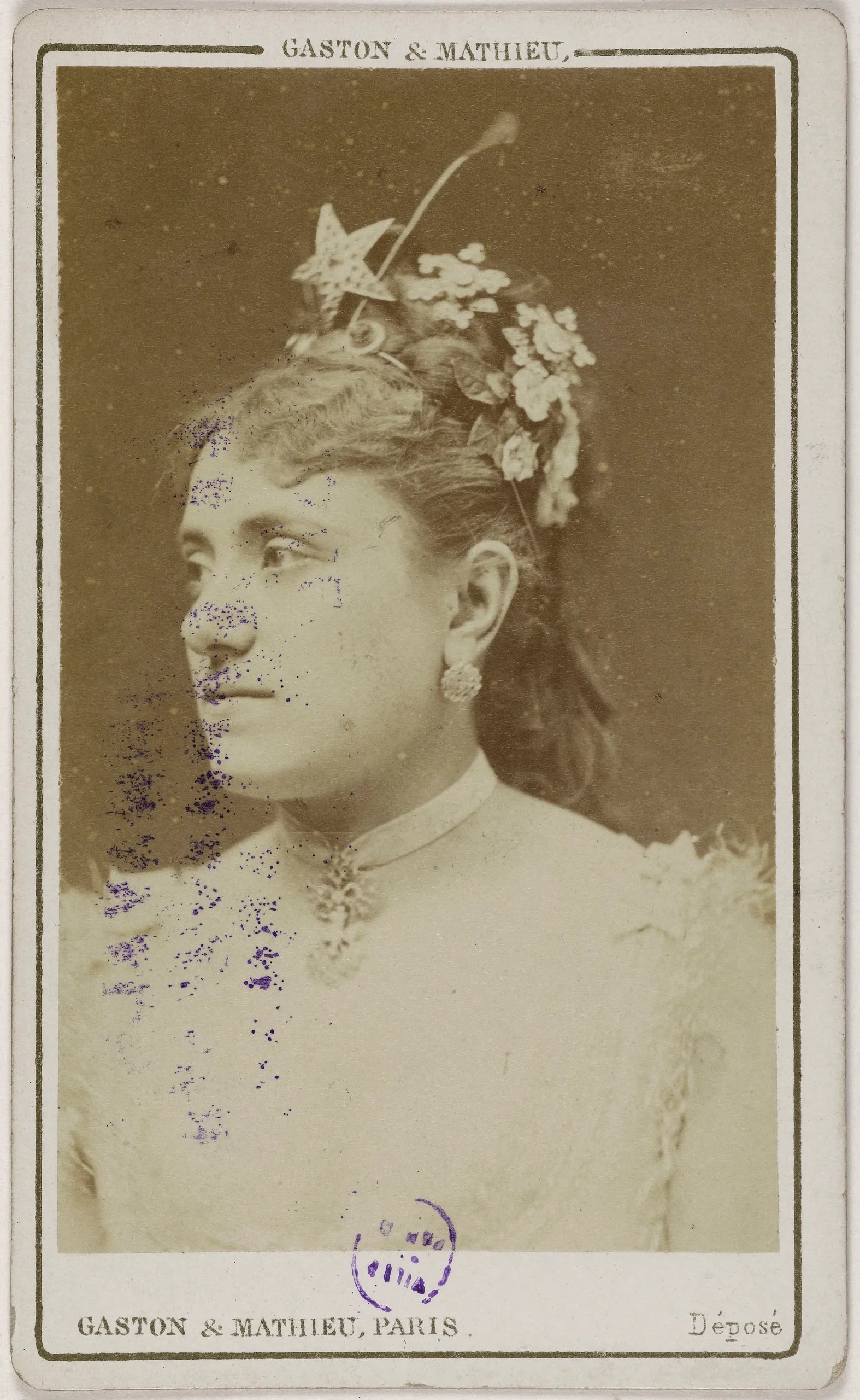 Portrait of Camille Clermont (1859–1944) – memorial page