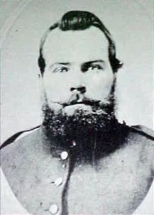 Porträt von Samuel Slavens (1830–1862) – Gedenkseite