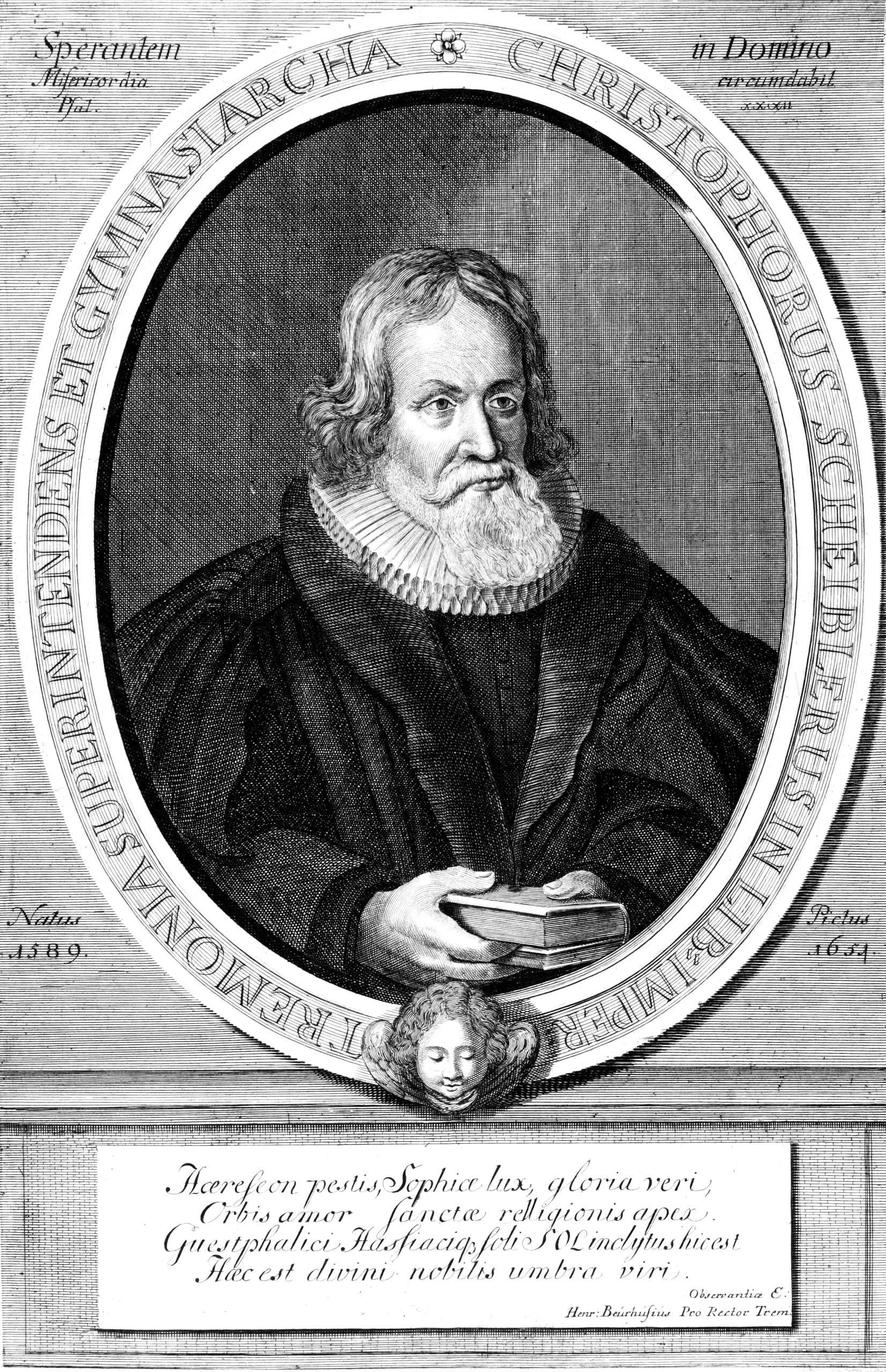 Porträt von Christoph Scheibler (1589–1653) – Gedenkseite
