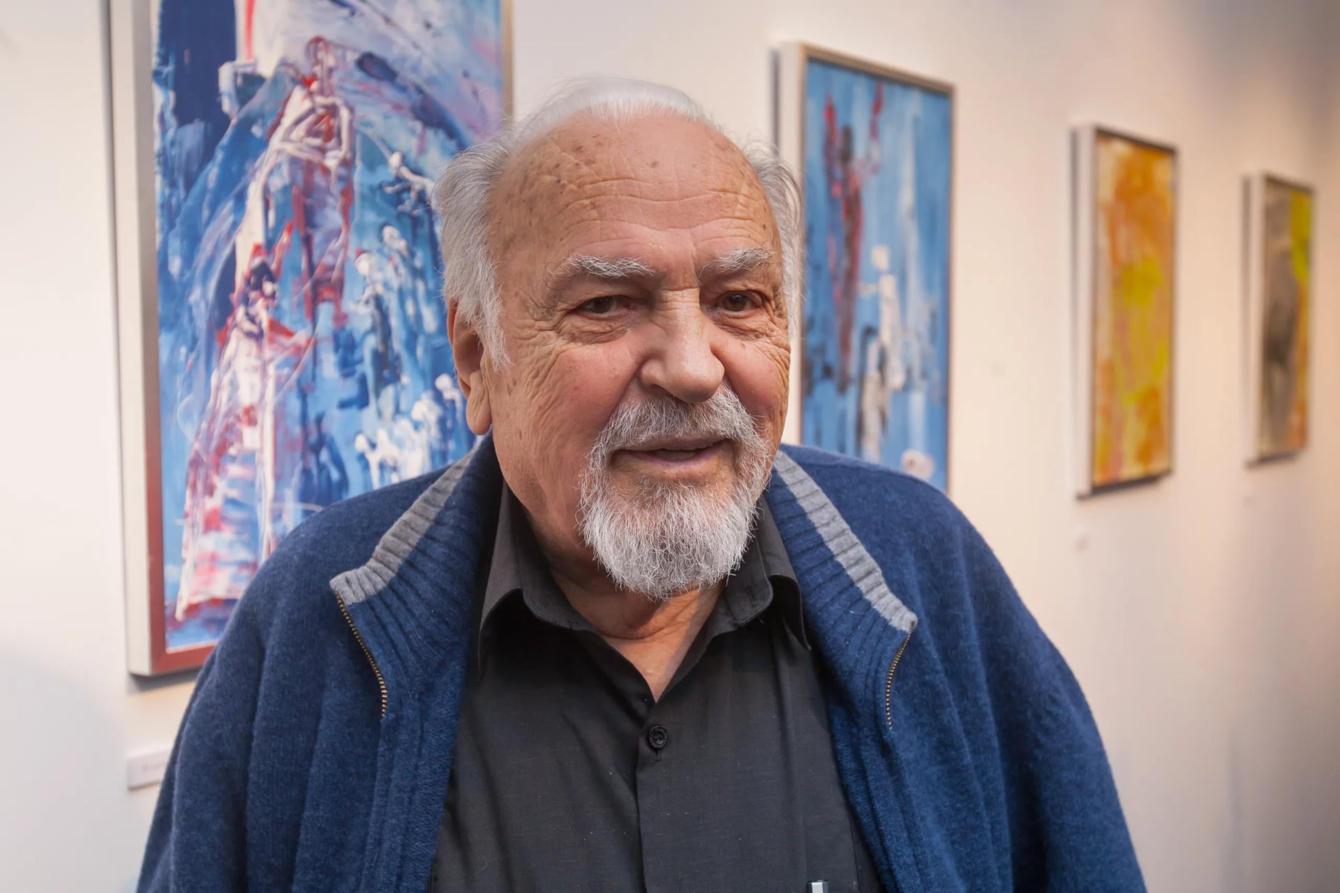 Portrait of Antonio Oteiza (1926–2025) – memorial page