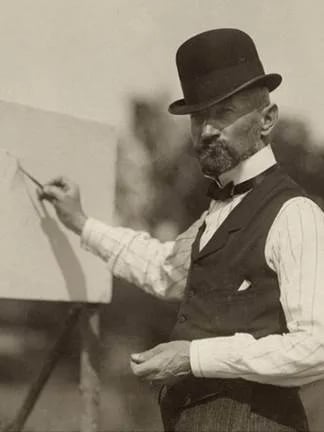 Porträt von Augustin Němejc (1861–1938) – Gedenkseite