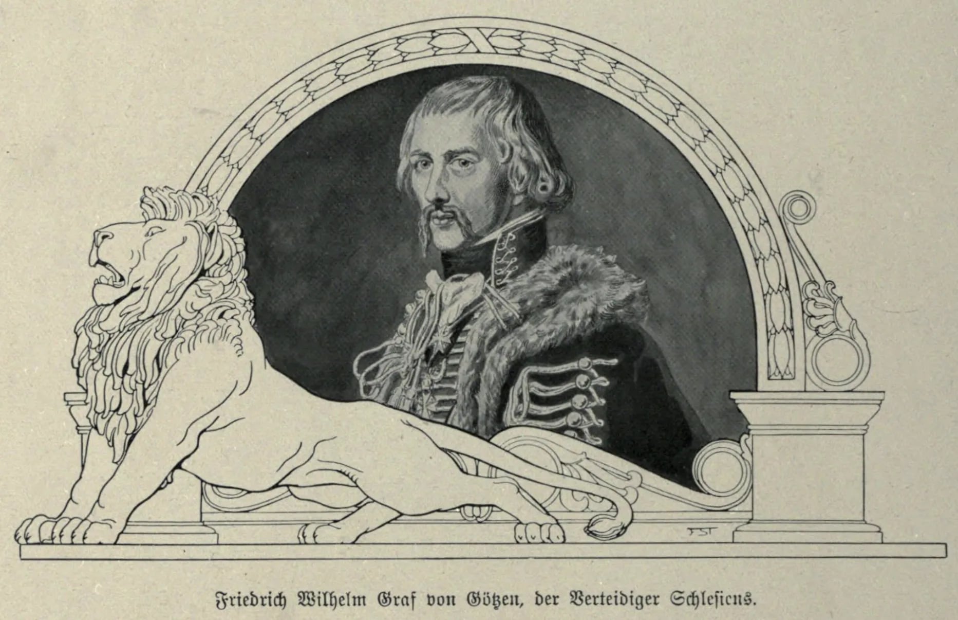 Portrait of Friedrich Wilhelm von Götzen der Jüngere (1767–1820) – memorial page