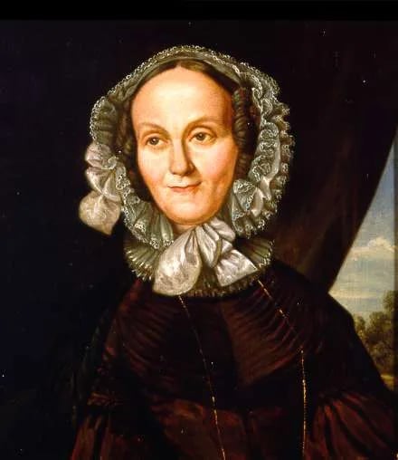 Porträt von Amalie Sieveking (1794–1859) – Gedenkseite