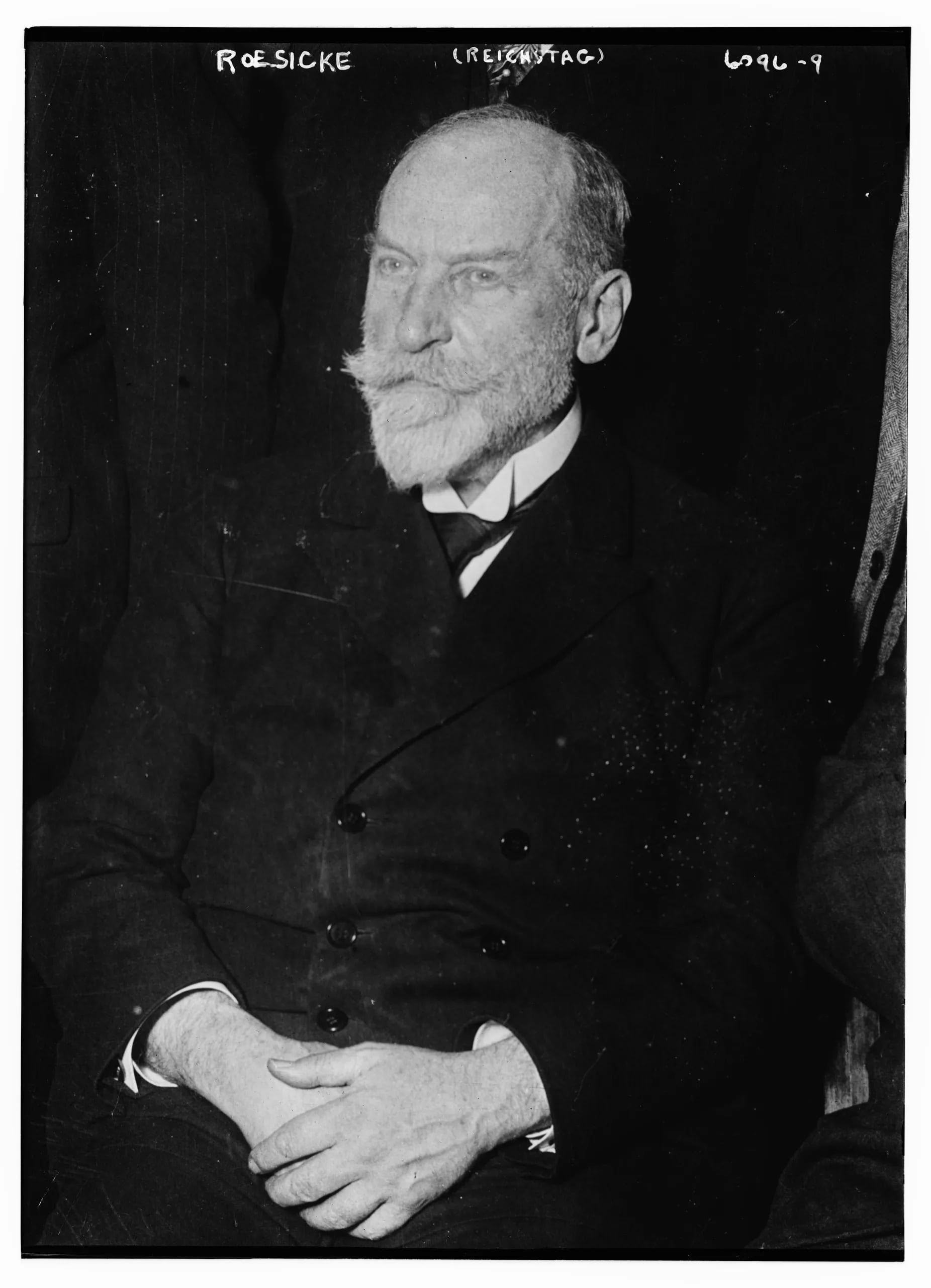 Portrait of Gustav Roesicke (1856–1924) – memorial page
