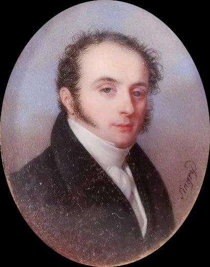 Porträt von Charles Geoffroy (1793–1871) – Gedenkseite