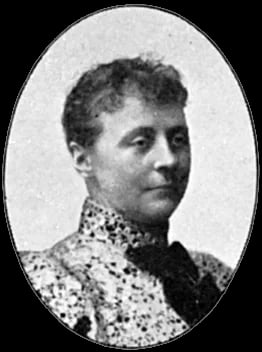 Porträt von Hedvig Sofia Charlotta Munck born Hierta (1846–1924) – Gedenkseite