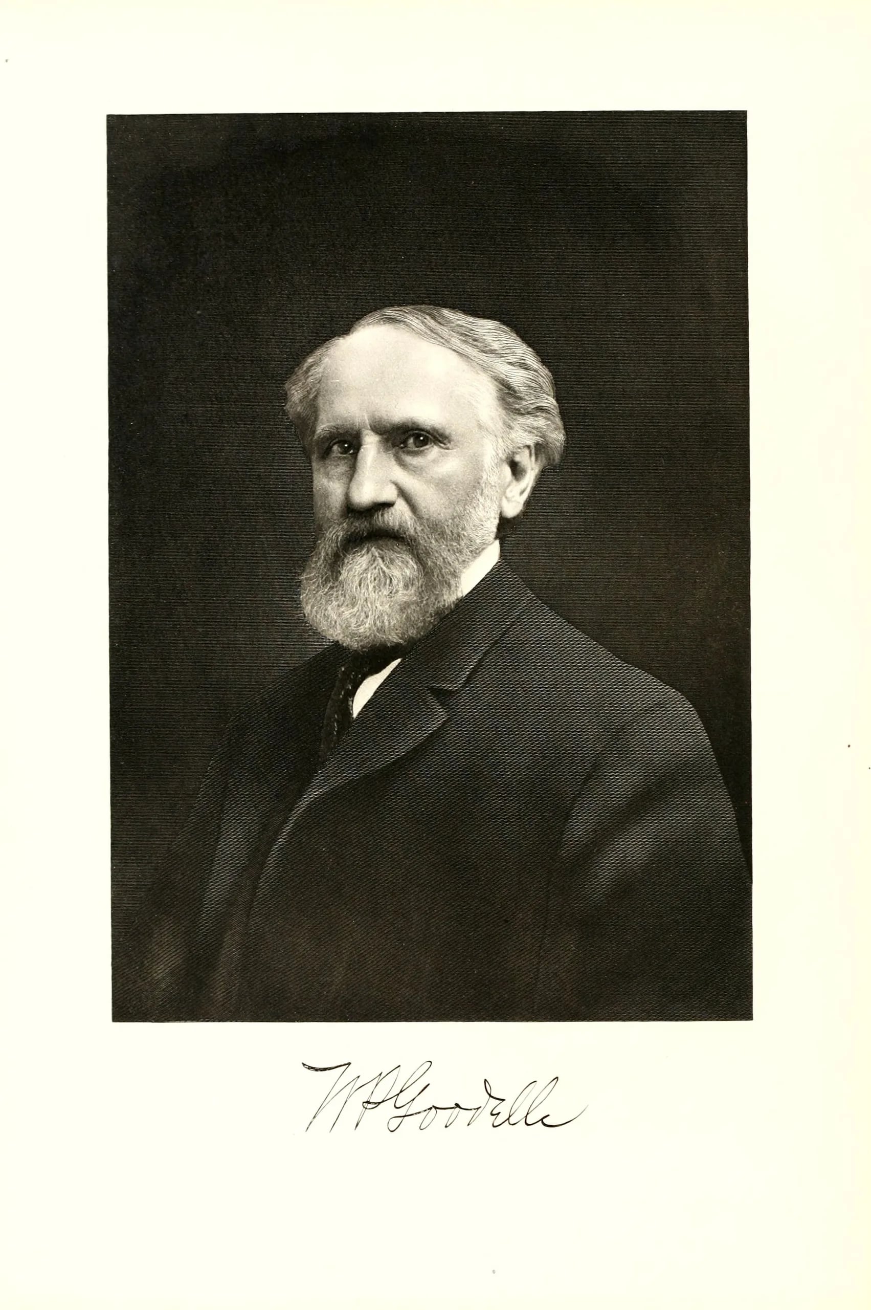 Porträt von William Prevost Goodelle (1838–1918) – Gedenkseite