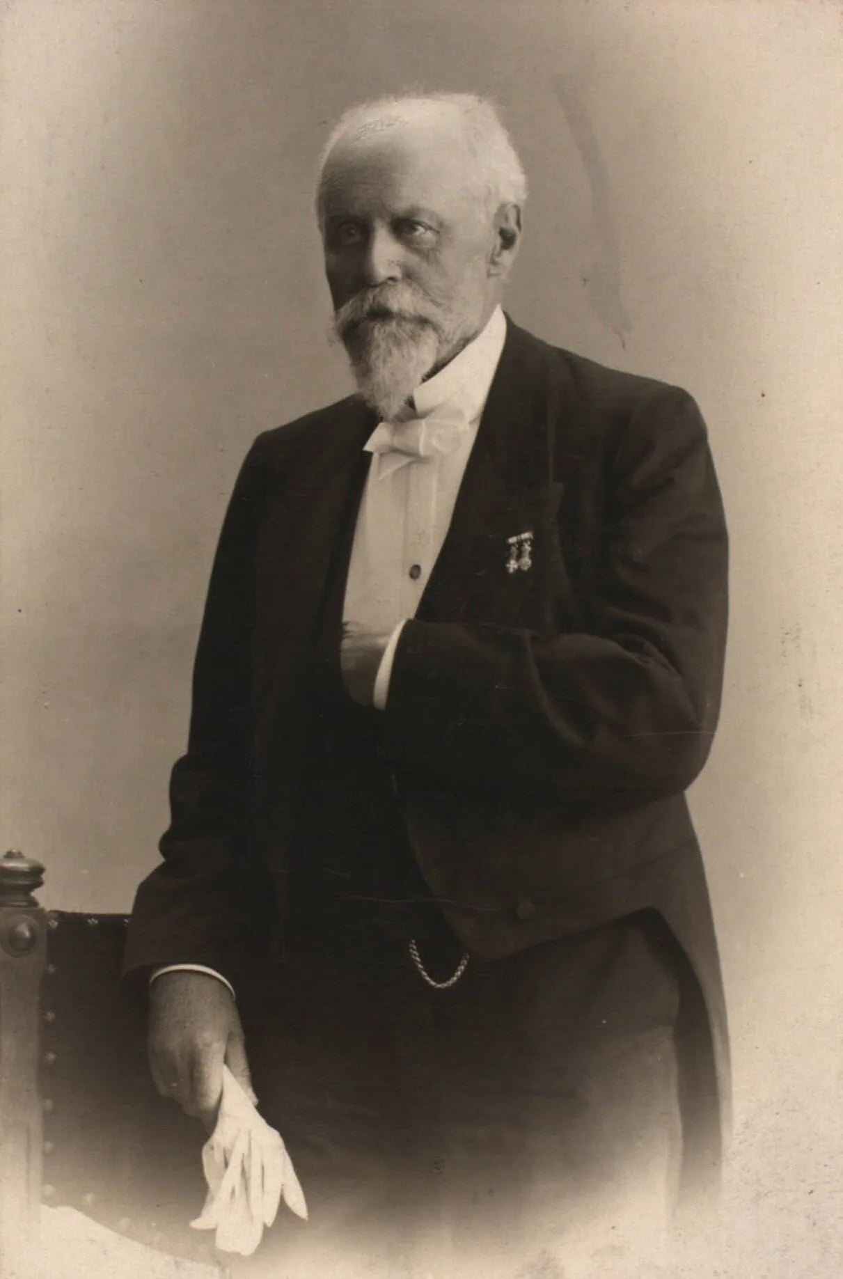 Porträt von Just Holten (1831–1916) – Gedenkseite