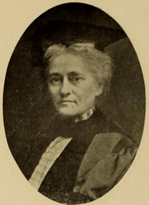 Porträt von Adelaide Ward Peckham (1848–1944) – Gedenkseite