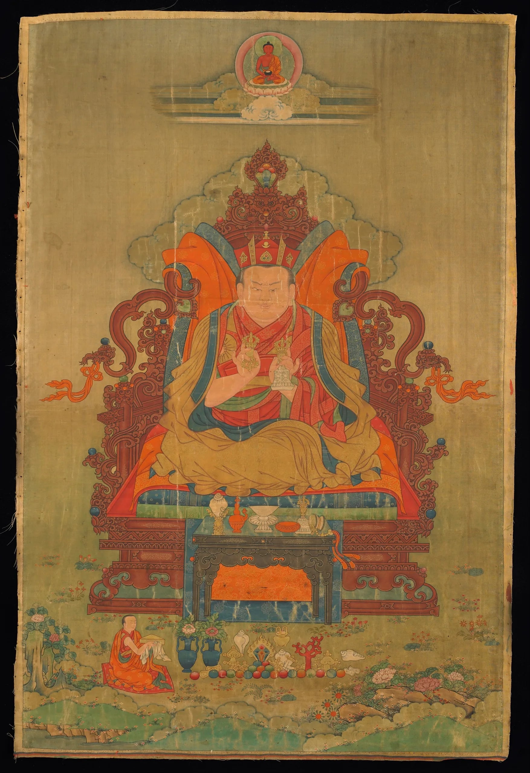 Porträt von Mipam Chödrup Gyamtso (1742–1793) – Gedenkseite