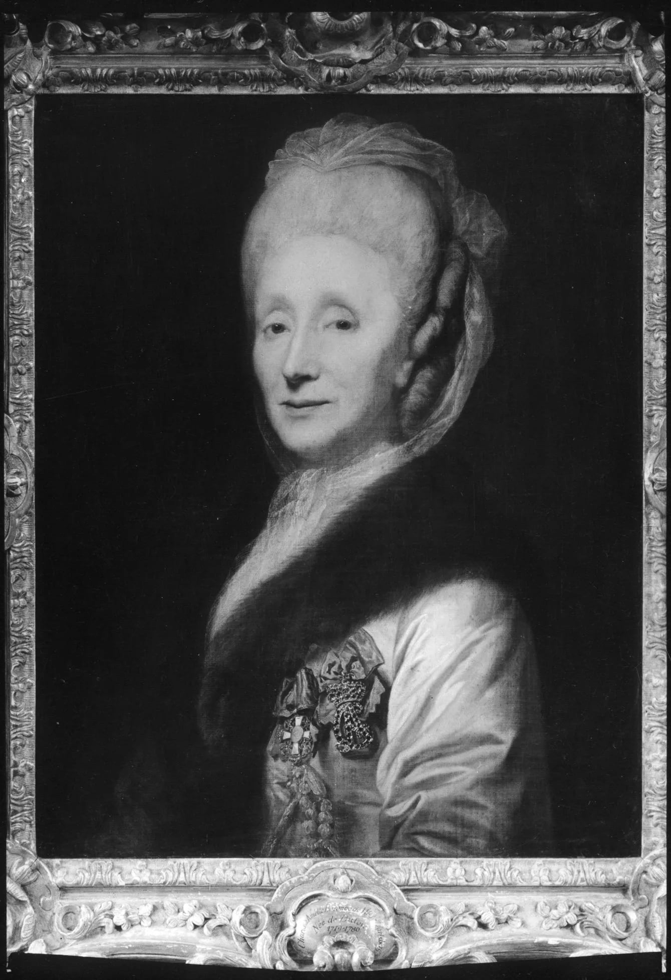 Portrait of Charlotte Amalie von Bülow av Wedendorf (1719–1780) – memorial page