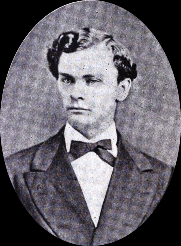 Portrait of John Banks Wardlaw Jr. (1854–1881) – memorial page