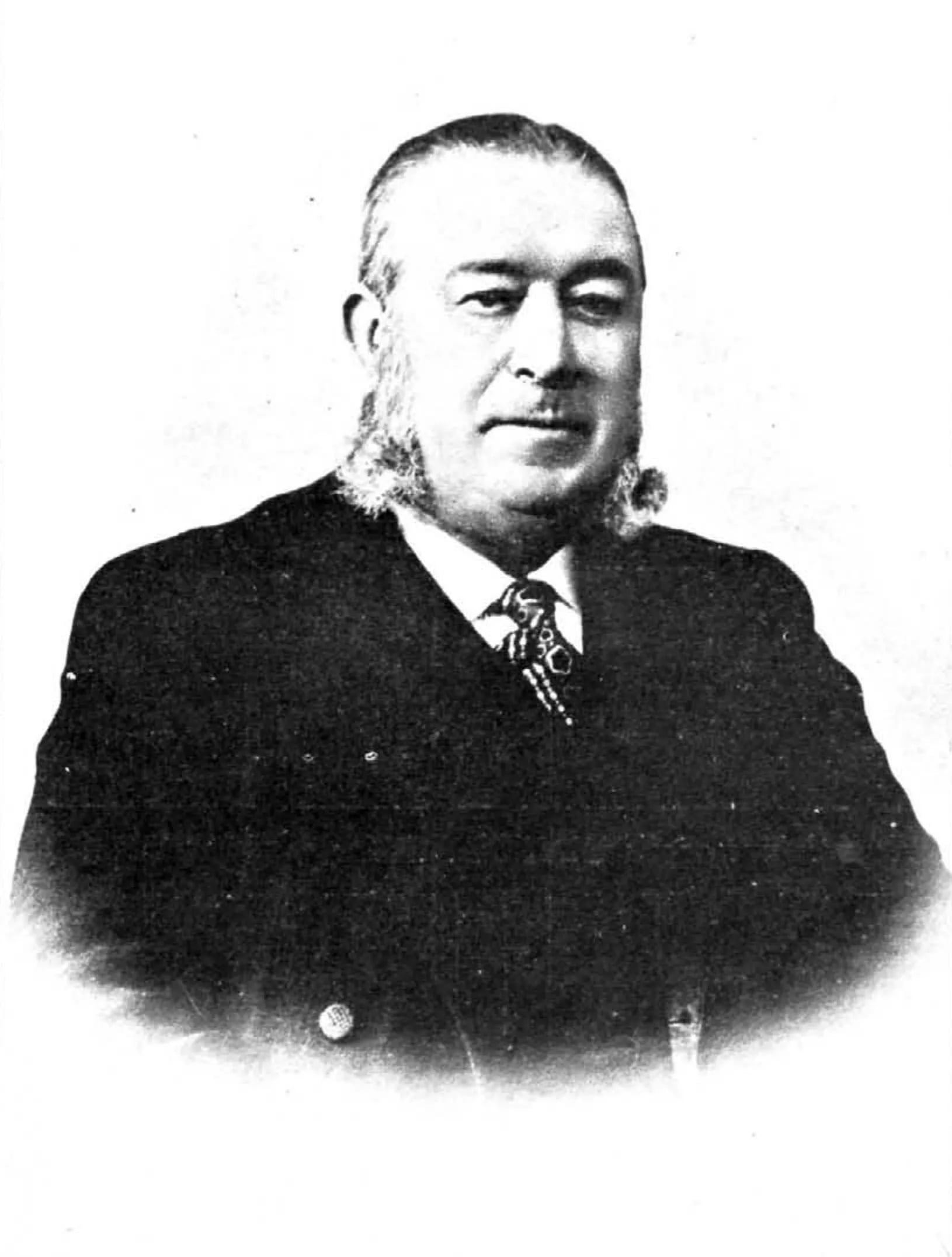 Porträt von Juan Correcher y Pardo (1840–1918) – Gedenkseite