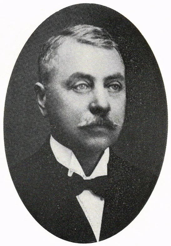 Porträt von Otto Edvard Ekvall (1870–1936) – Gedenkseite