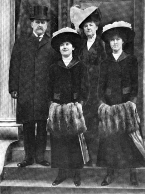Porträt von Lilla Rollins Foss (1860–1925) – Gedenkseite