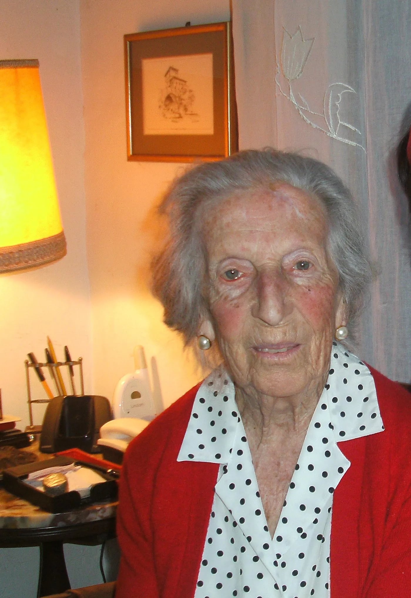 Portrait of Teresa Murga (1910–2015) – memorial page