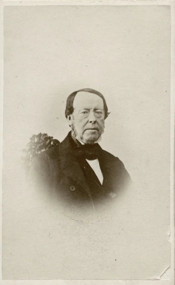 Porträt von Anders Wilhelm Pereswetoff-Morath (1791–1862) – Gedenkseite