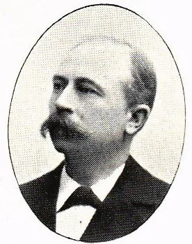 Porträt von Erik Johan Huss (1856–1947) – Gedenkseite