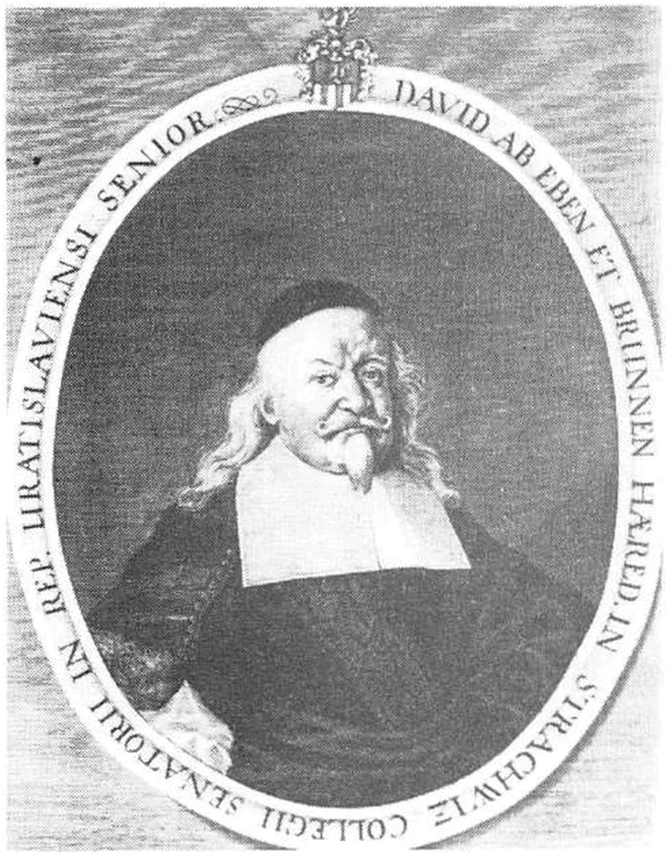 Portrait of David von Eben (1600–1669) – memorial page