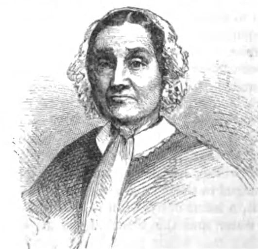 Porträt von Betsey Metcalf Baker (1786–1867) – Gedenkseite