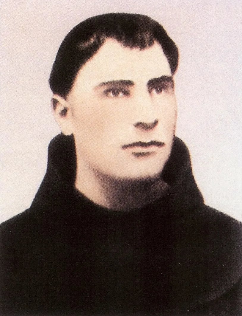 Porträt von Cesidio Giacomantonio (1873–1900) – Gedenkseite