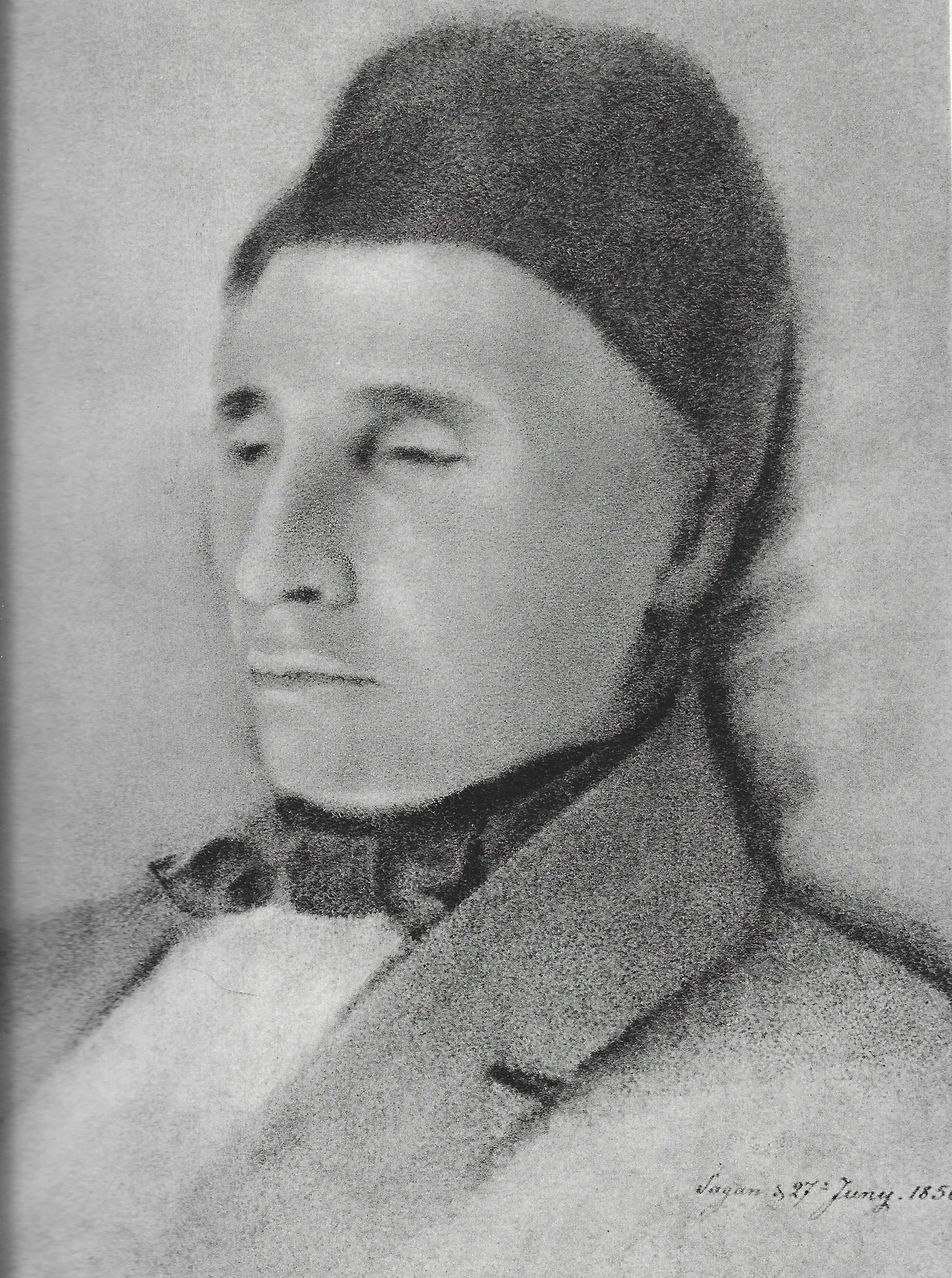 Porträt von Johann Pankl (1794–1850) – Gedenkseite