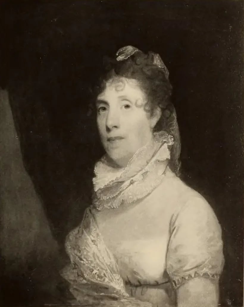 Porträt von Susannah Johonnot Oliver (1755–1839) – Gedenkseite