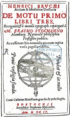 Portrait of Heinrich Brucaeus (1530–1593) – memorial page