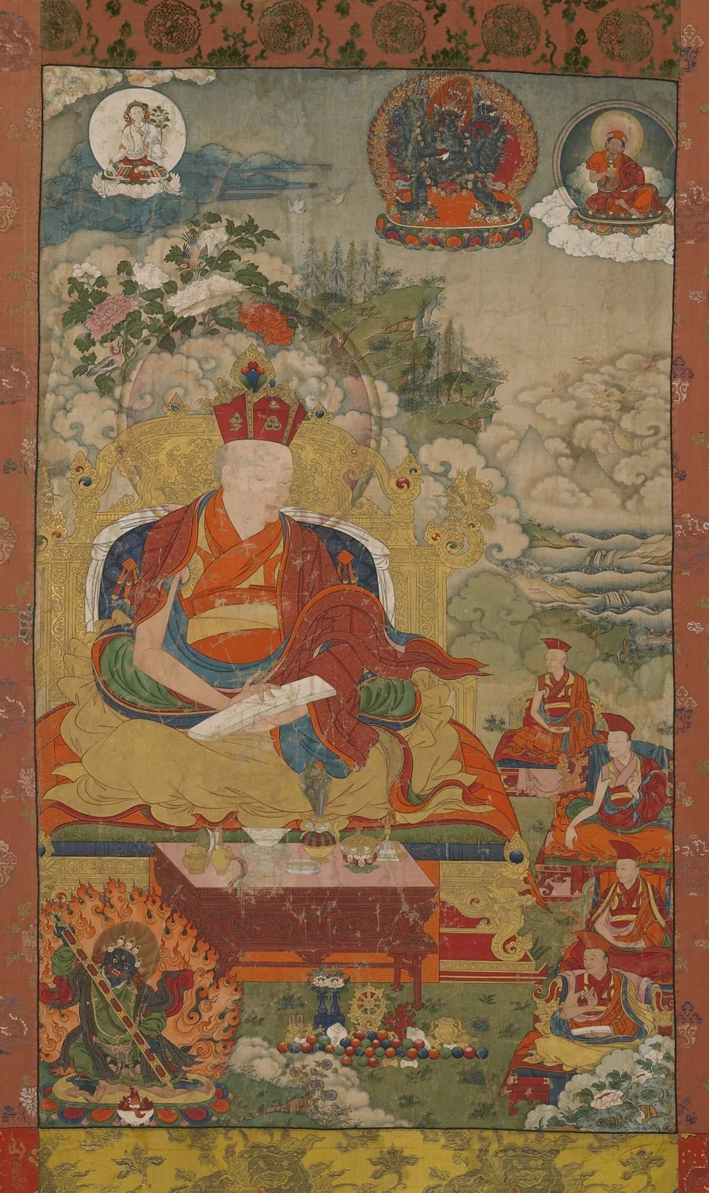 Porträt von Chökyi Chungne (1700–1774) – Gedenkseite