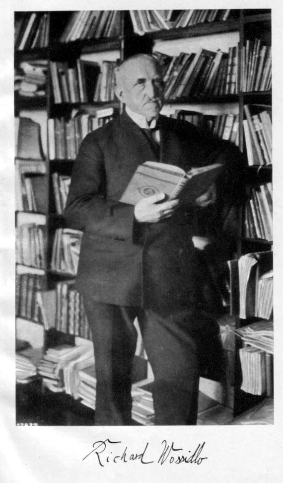 Portrait of Richard Wossidlo (1859–1939) – memorial page