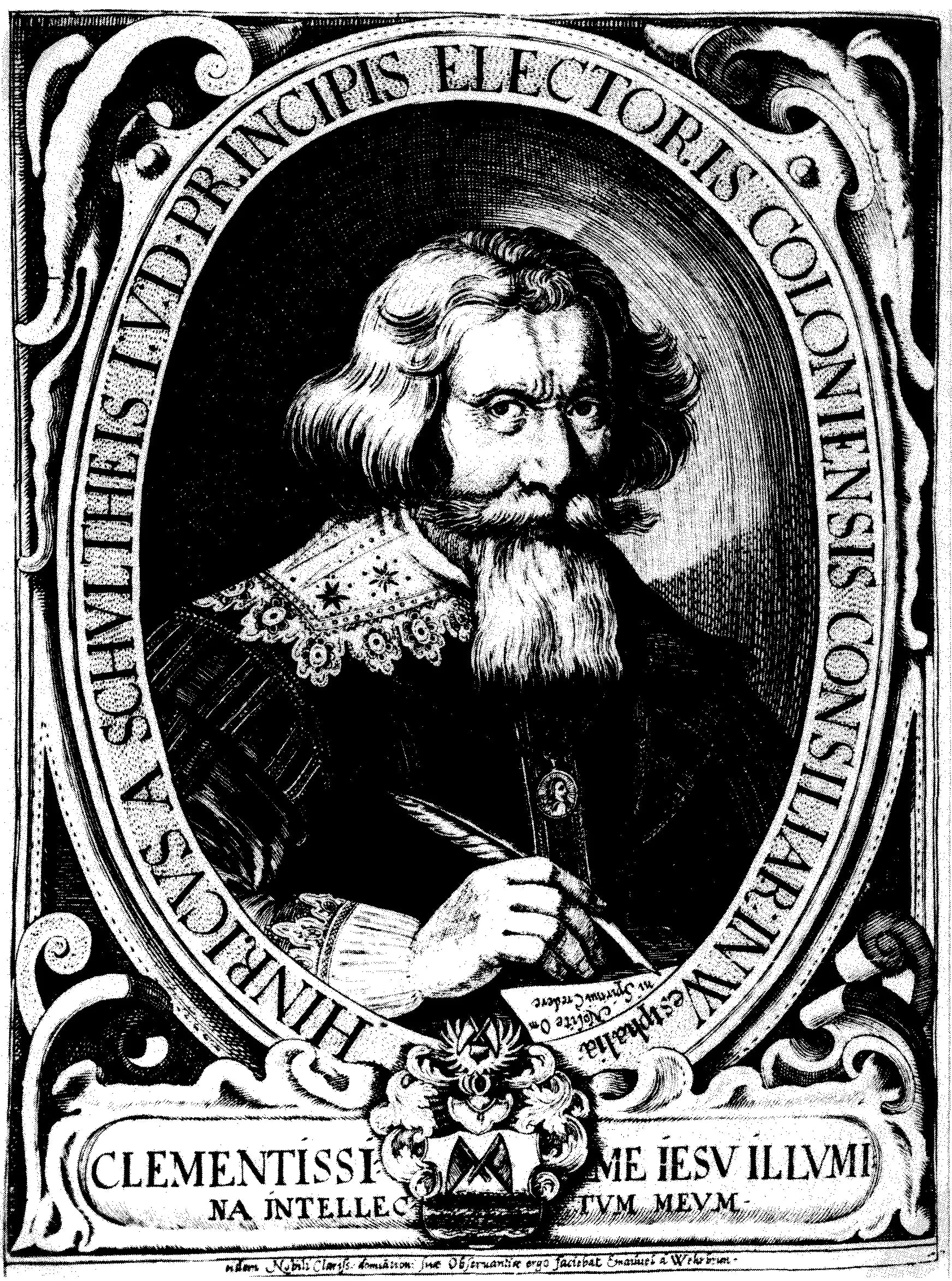 Porträt von Heinrich von Schultheiß (1580–1646) – Gedenkseite