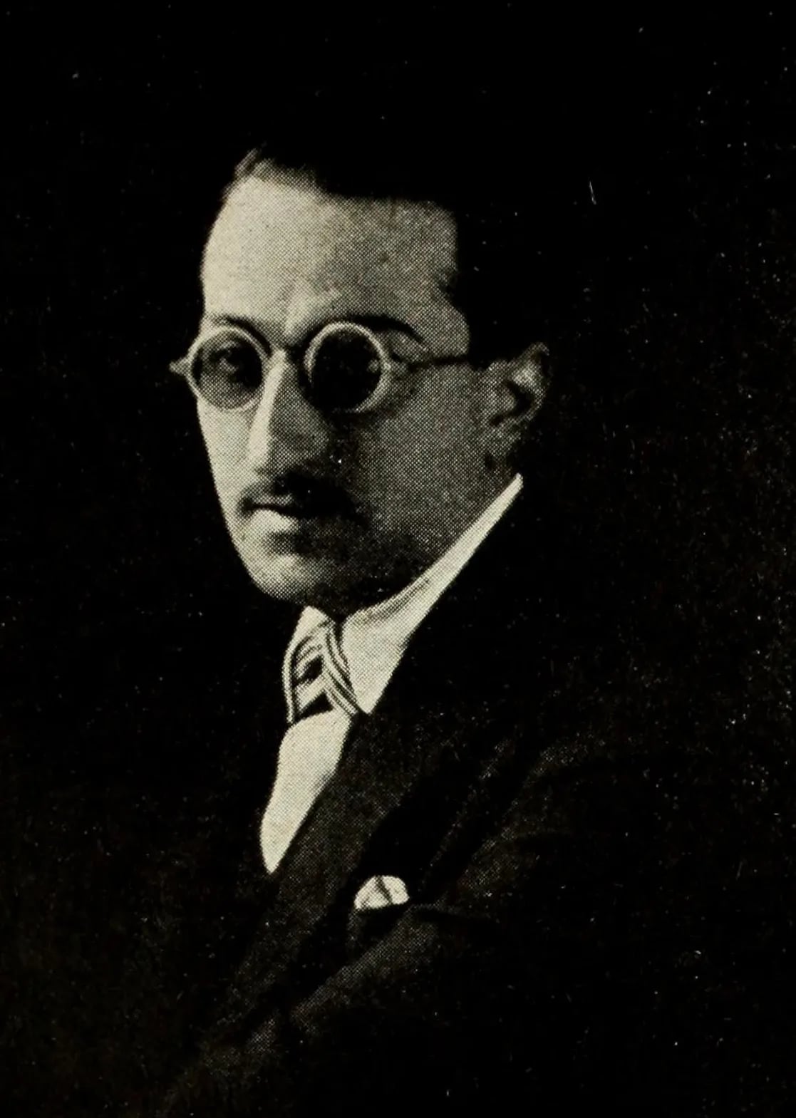 Porträt von Louis Delluc (1890–1924) – Gedenkseite