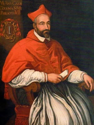 Porträt von Marco Antonio Colonna (1523–1597) – Gedenkseite