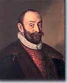 Porträt von Johann Fugger, Freiherr von Kirchberg und Weissenhorn (1531–1598) – Gedenkseite