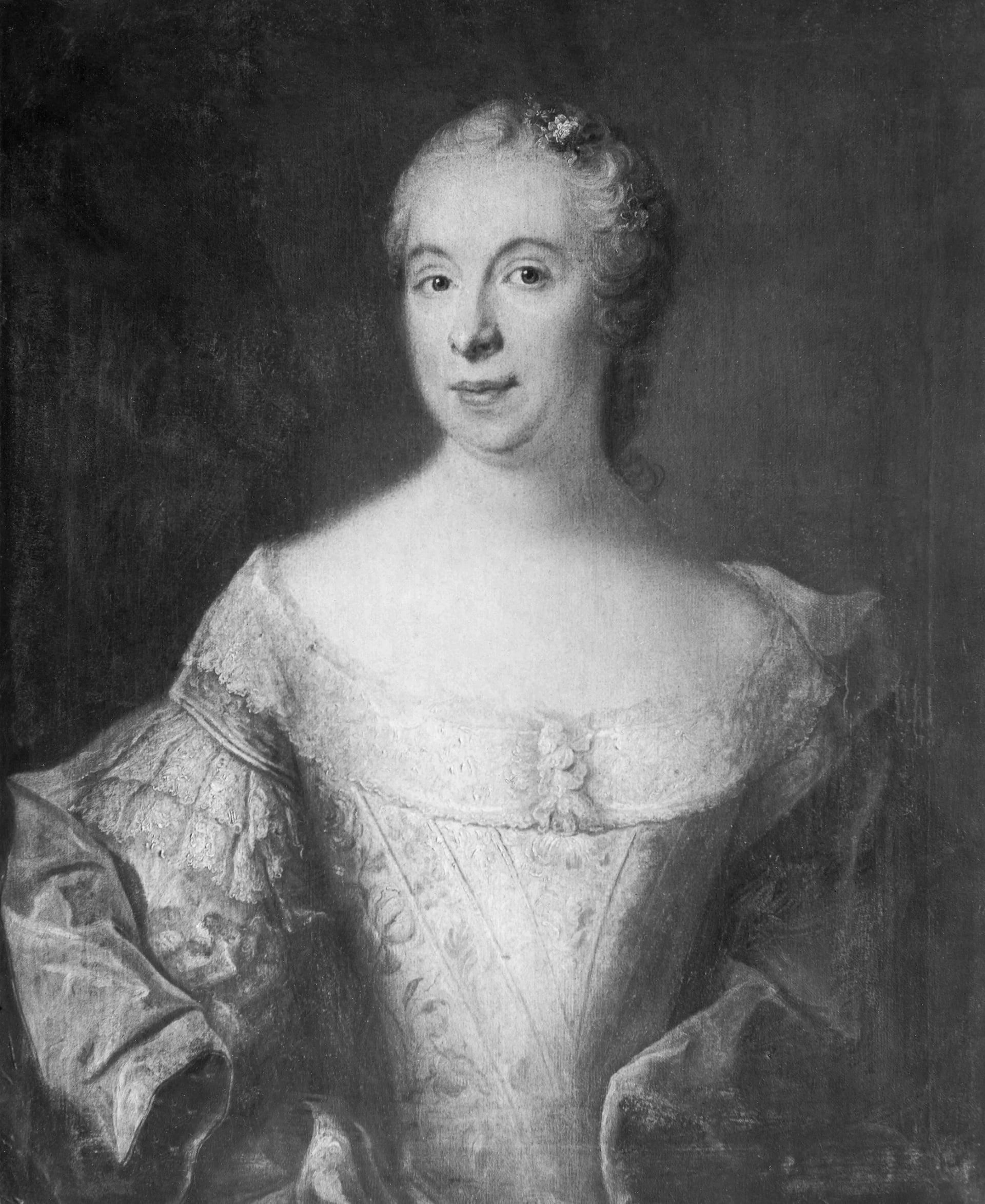 Porträt von Maria Christina Gyllenram (1716–1776) – Gedenkseite