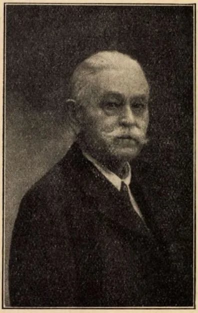 Porträt von Imre Boczonádi Szabó (1847–1933) – Gedenkseite