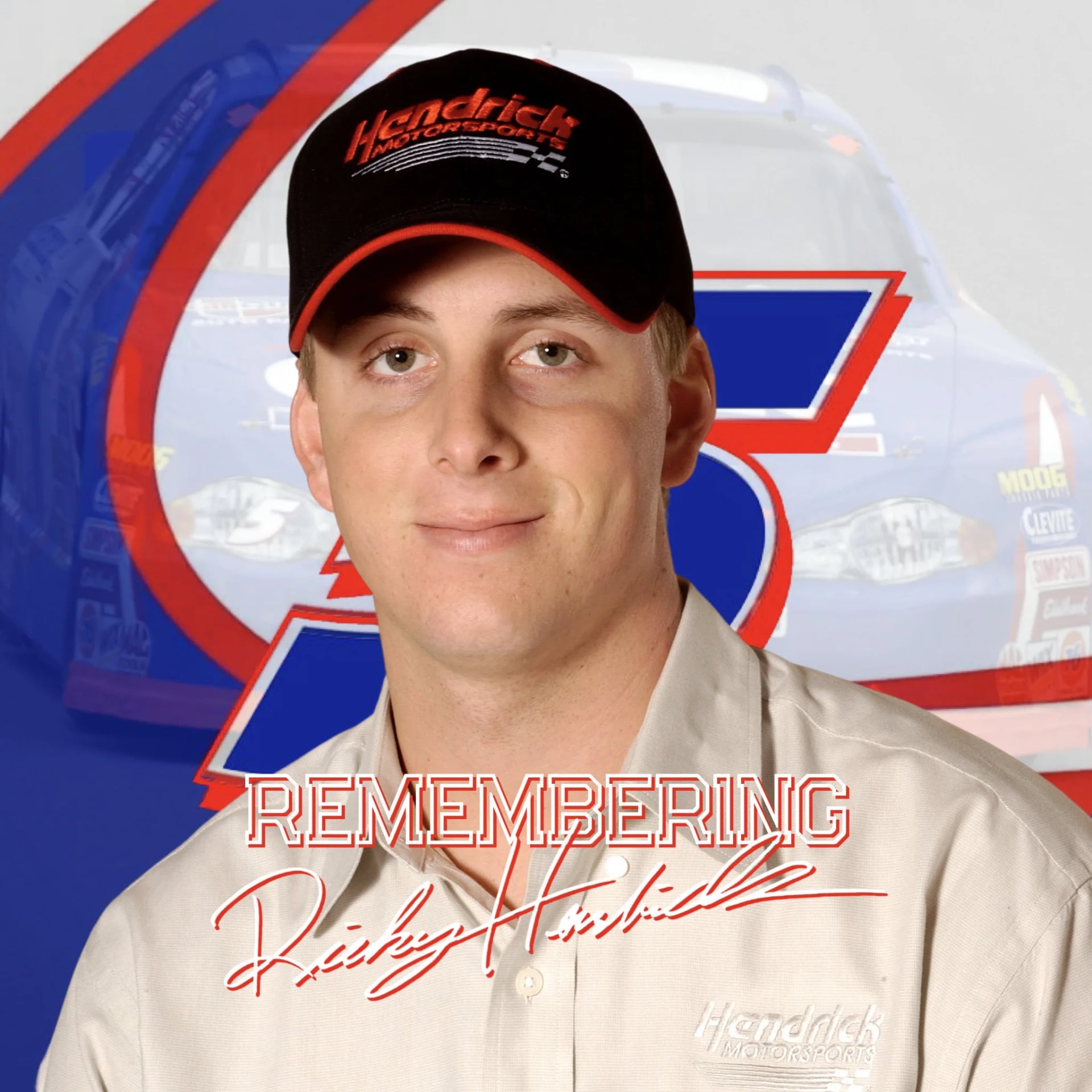 Porträt von Ricky Hendrick (1980–2004) – Gedenkseite