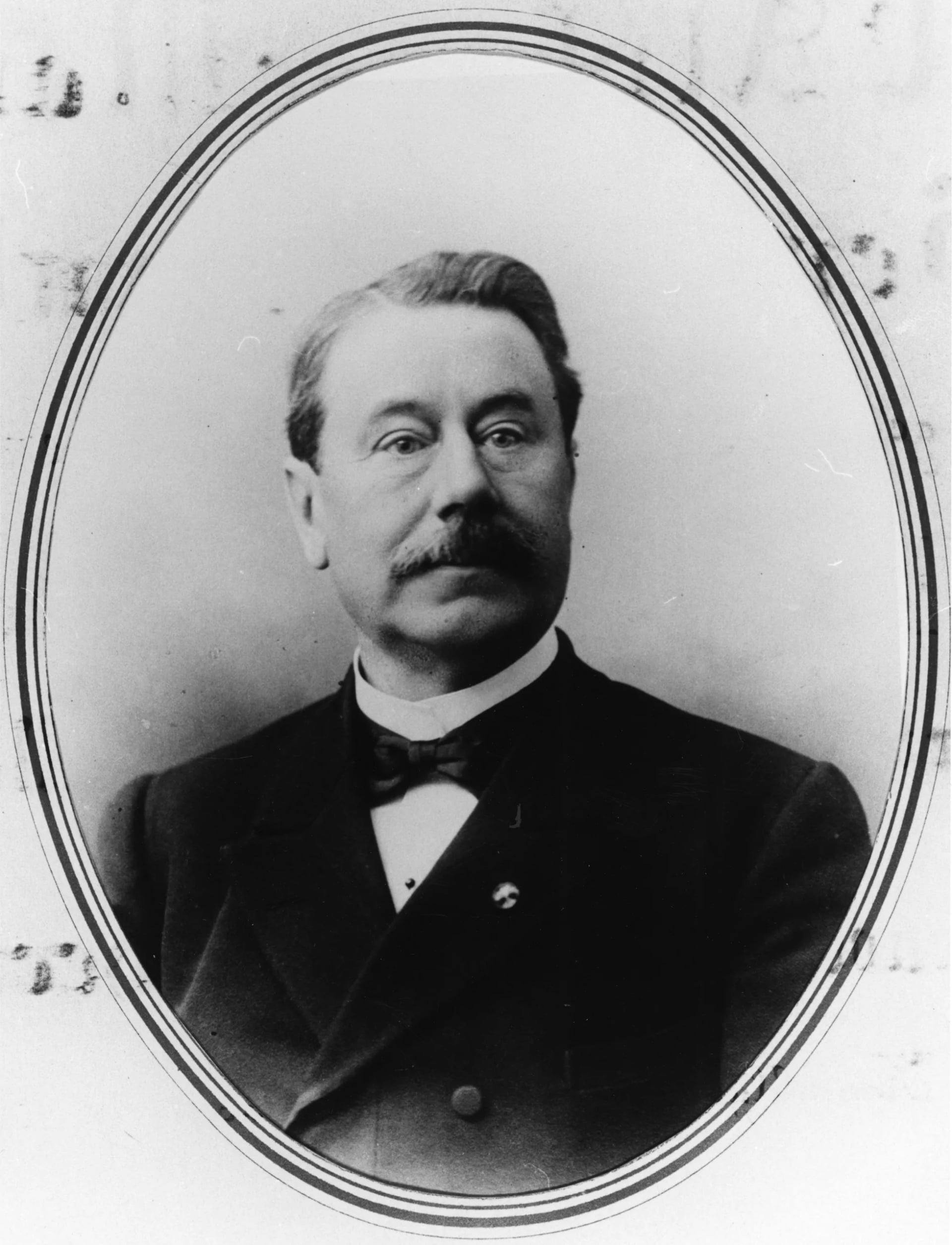 Portrait of Alphons Hanlo (1843–1921) – memorial page