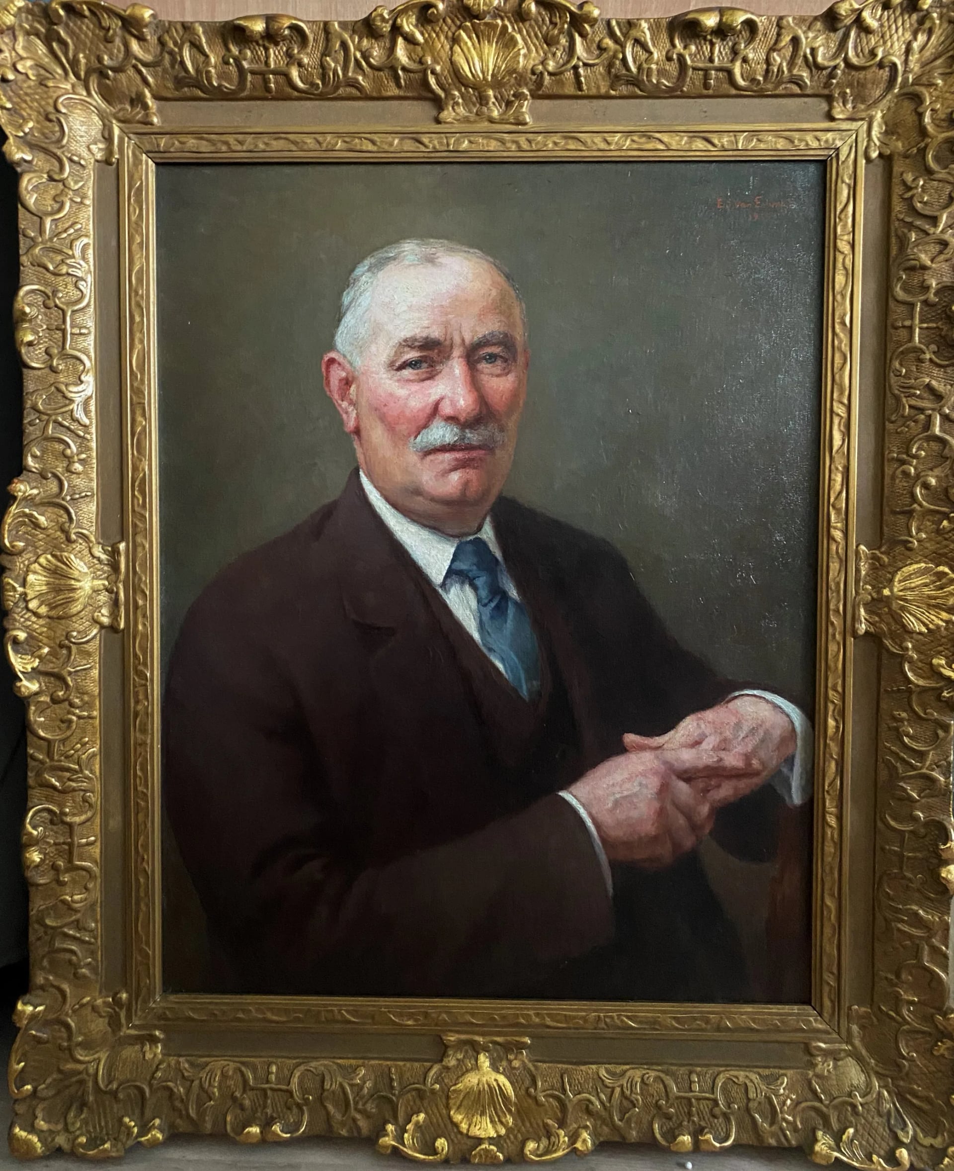 Portrait of Eduard van Esbroeck (1869–1949) – memorial page