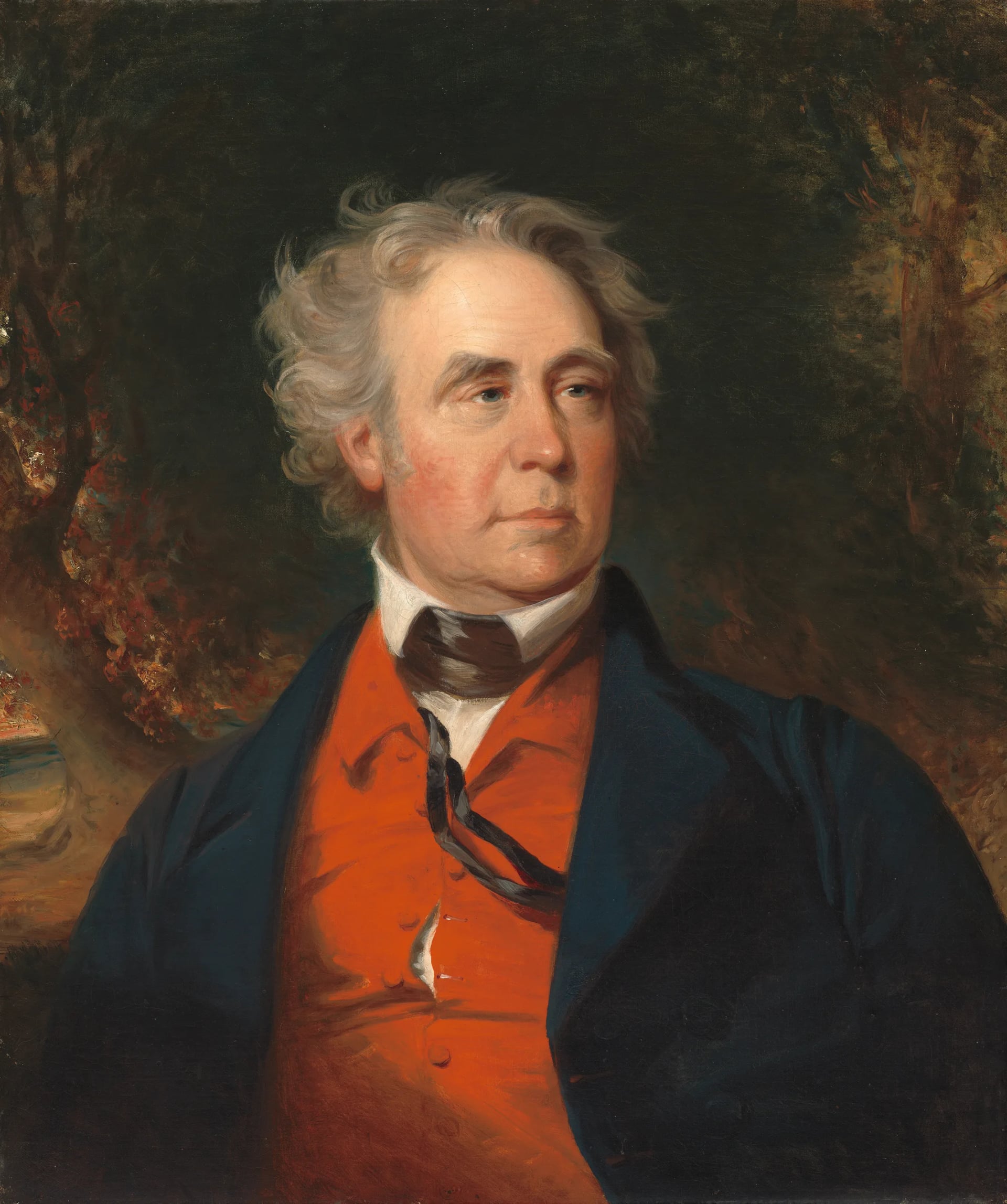 Porträt von Richard Mentor Johnson (1780–1850) – Gedenkseite