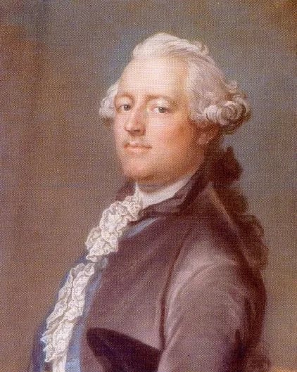 Porträt von Claes Alströmer (1736–1794) – Gedenkseite