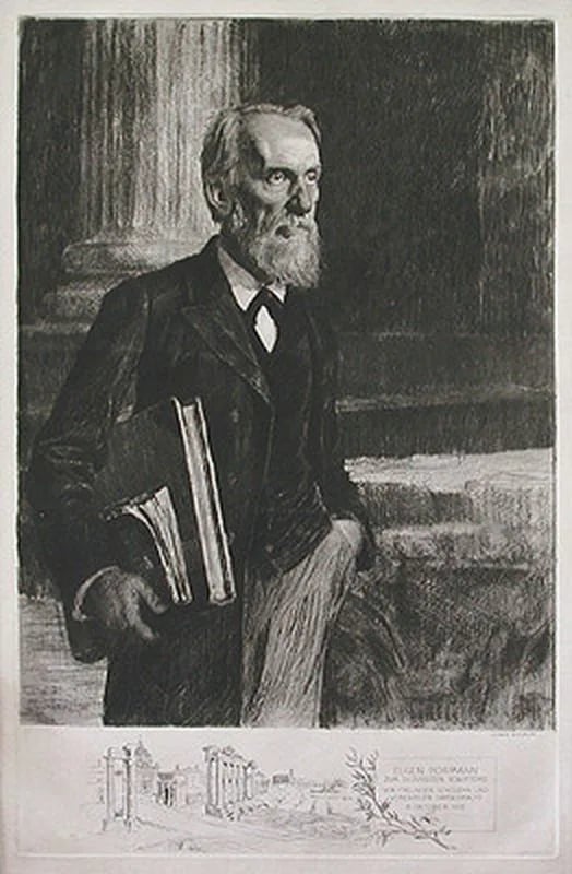 Porträt von Eugen Bormann (1842–1917) – Gedenkseite