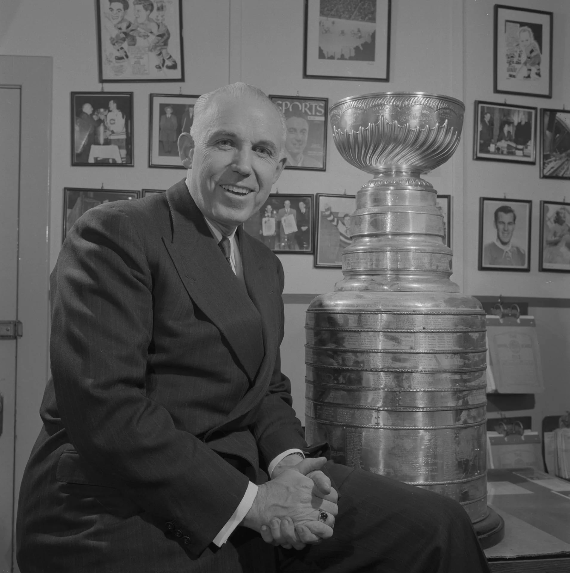 Portrait of Clarence Campbell (1905–1984) – memorial page