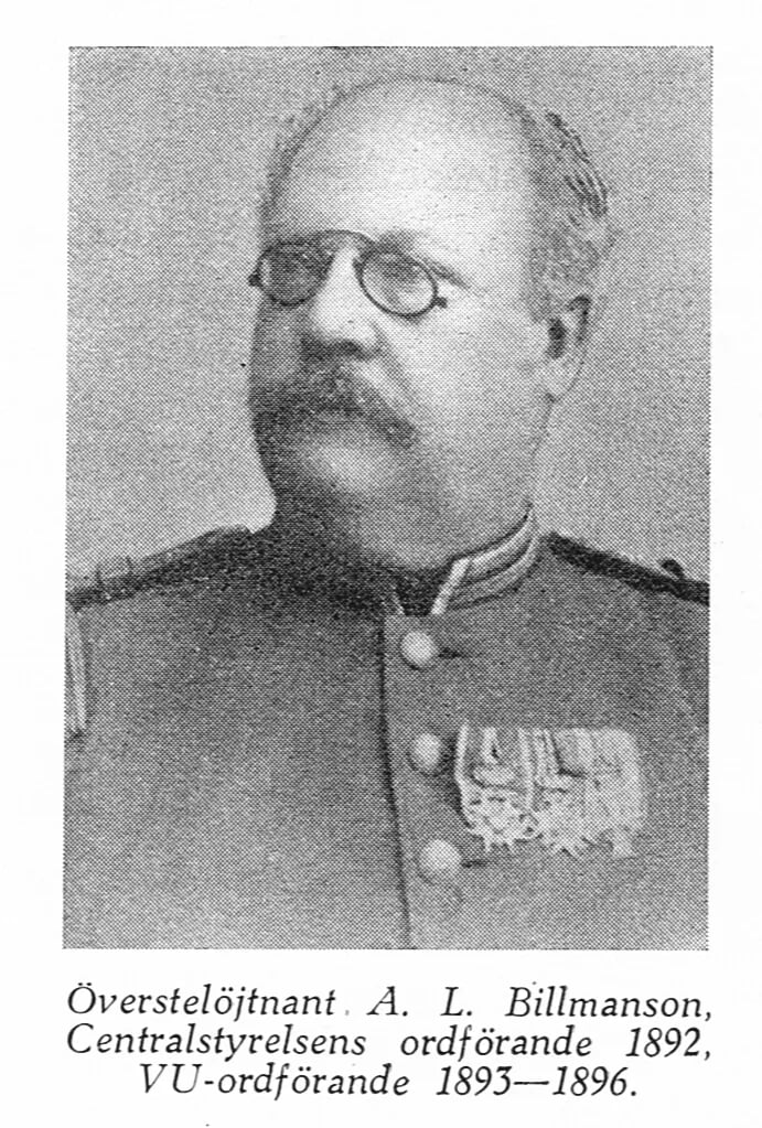 Porträt von Adolf Billmanson (1839–1914) – Gedenkseite