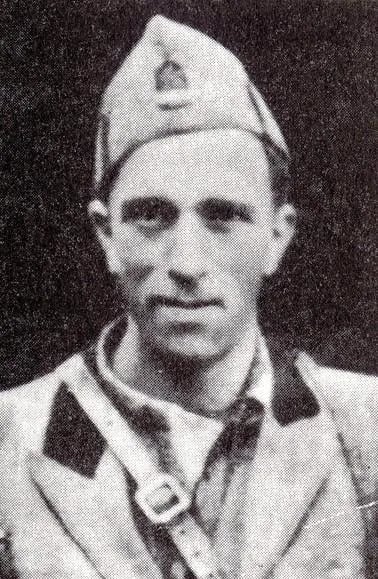 Portrait of Mirko Bračič (1915–1943) – memorial page