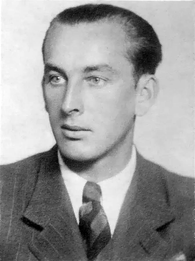 Porträt von Jaroslav Klecan (1914–1943) – Gedenkseite