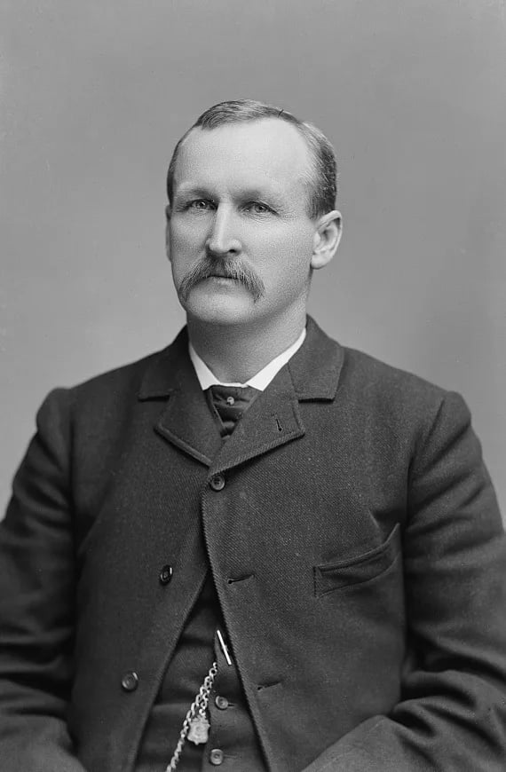 Porträt von Clarke Lewis (1840–1896) – Gedenkseite