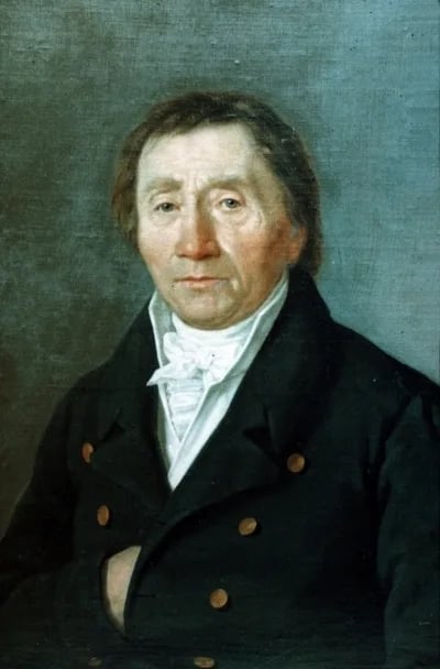 Porträt von Jens Jacob Eschels (1757–1842) – Gedenkseite